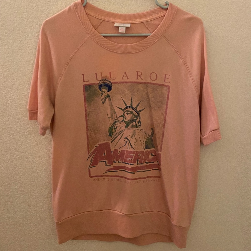 American collection Lularoe top terry cloth
